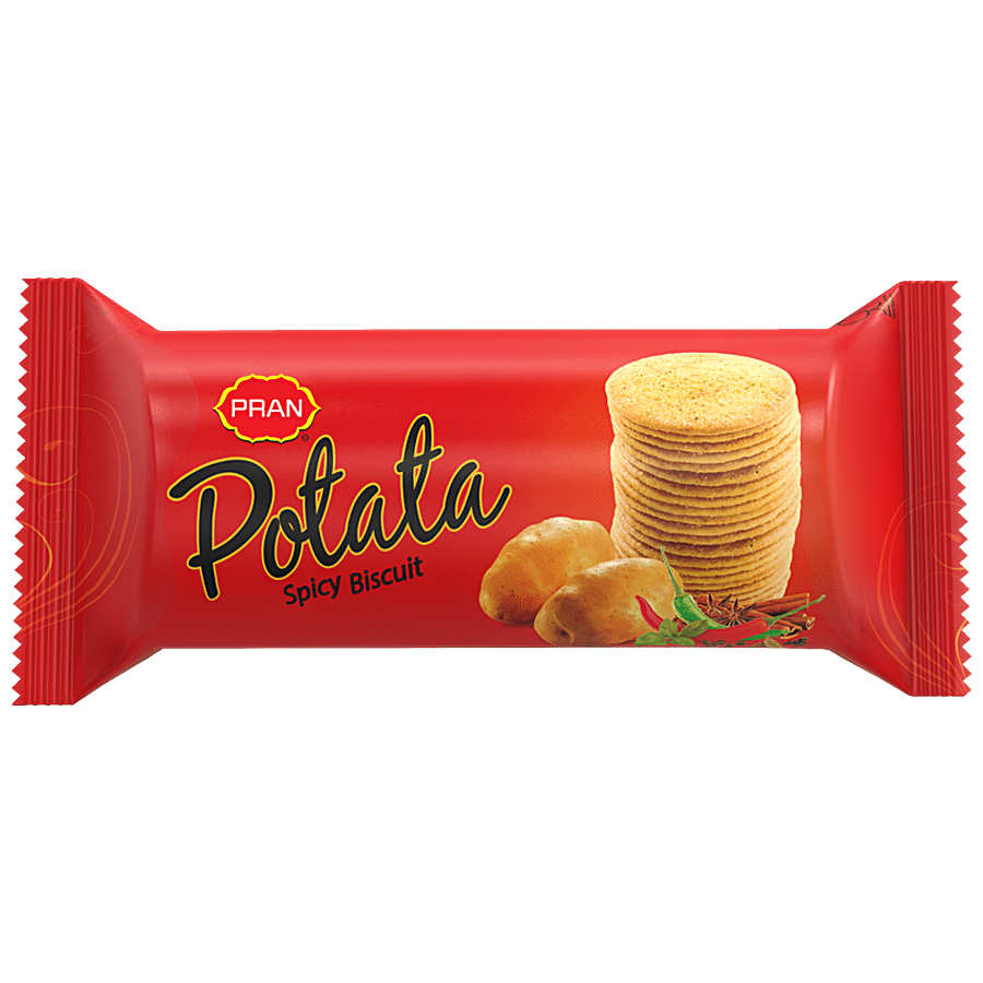 PRAN Potata Flavoured Biscuit - Spicy