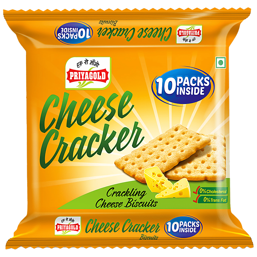 PRIYAGOLD Biscuits - Cheez Cracker Jumbo Pack