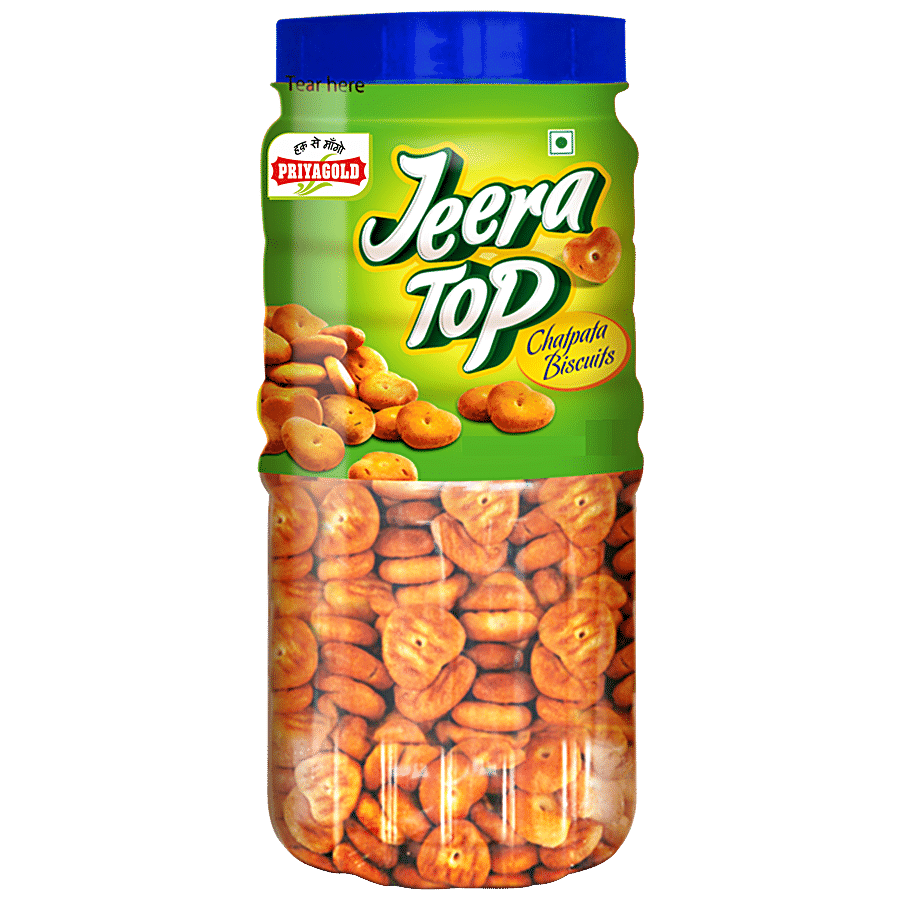 PRIYAGOLD Jeera Top Biscuits - Chatpata