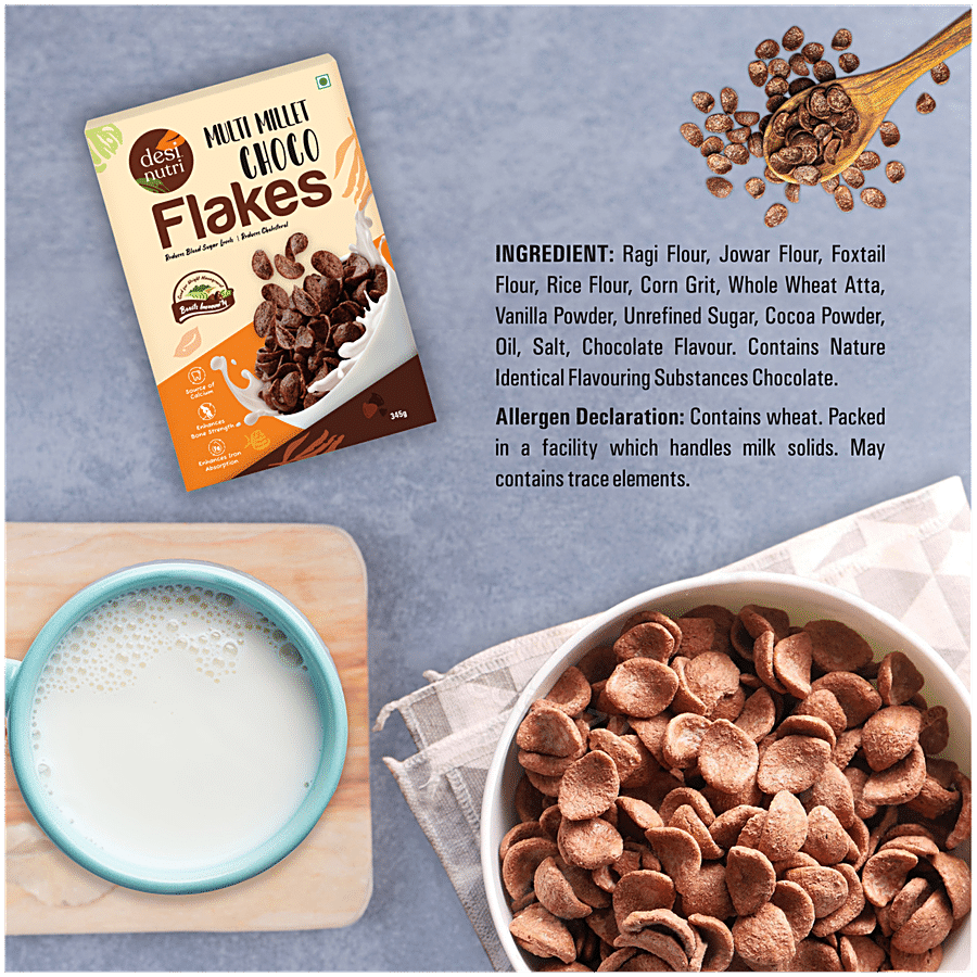 Desi Nutri Multi Millet Choco Flakes