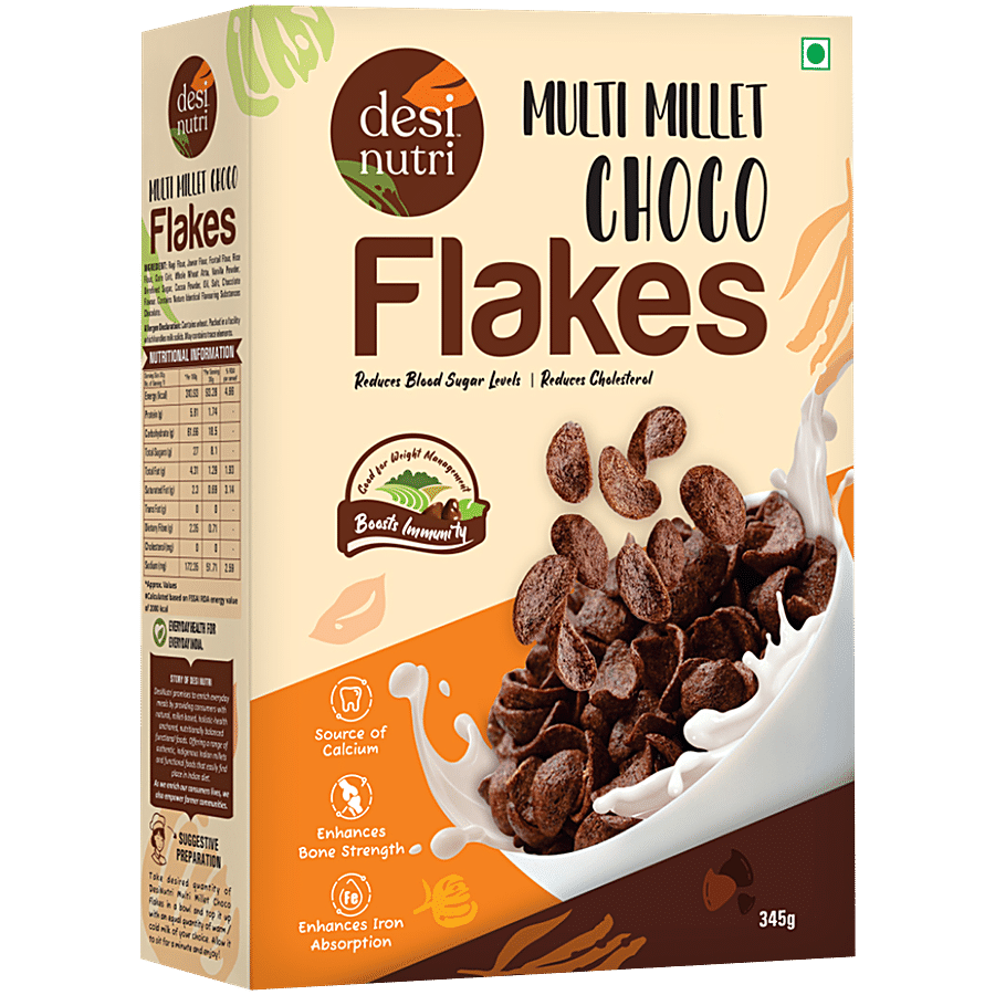 Desi Nutri Multi Millet Choco Flakes