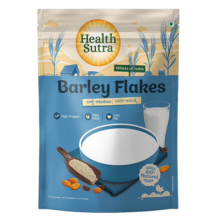 Health Sutra Flakes - Barley