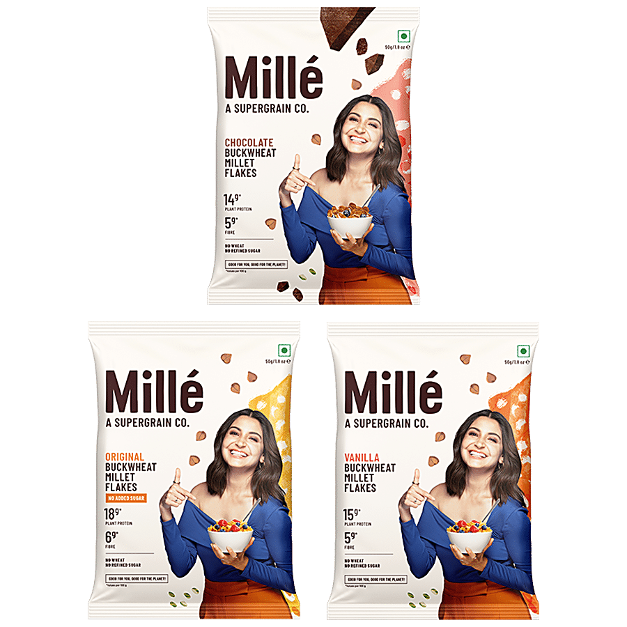 Mille Buckwheat Breakfast Millet Flakes - Original