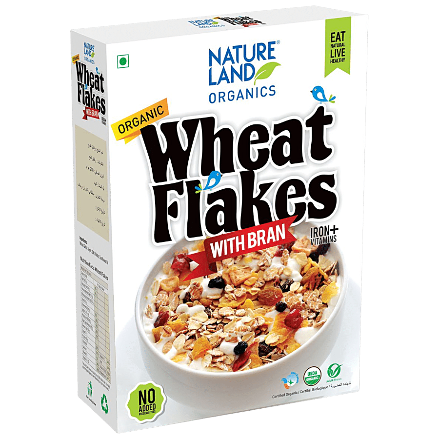 Natureland Organics Wheat Flakes