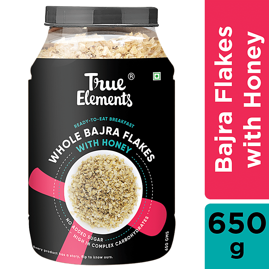 True Elements Bajra Flakes With Honey