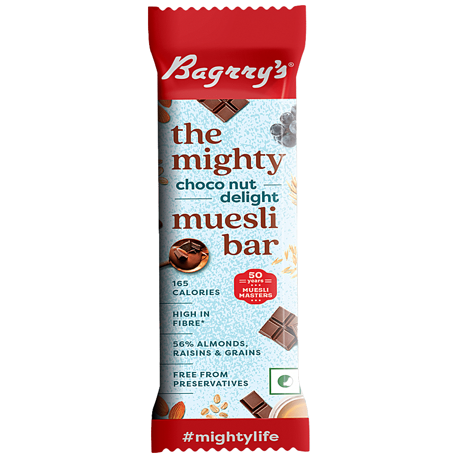 Bagrrys The Mighty Muesli Bar - Choco Nut Delight