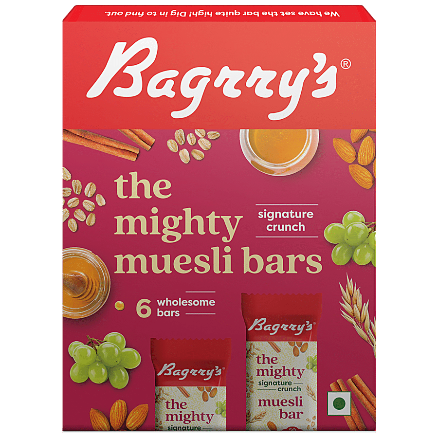 Bagrrys The Mighty Muesli Bars - Signature Crunch