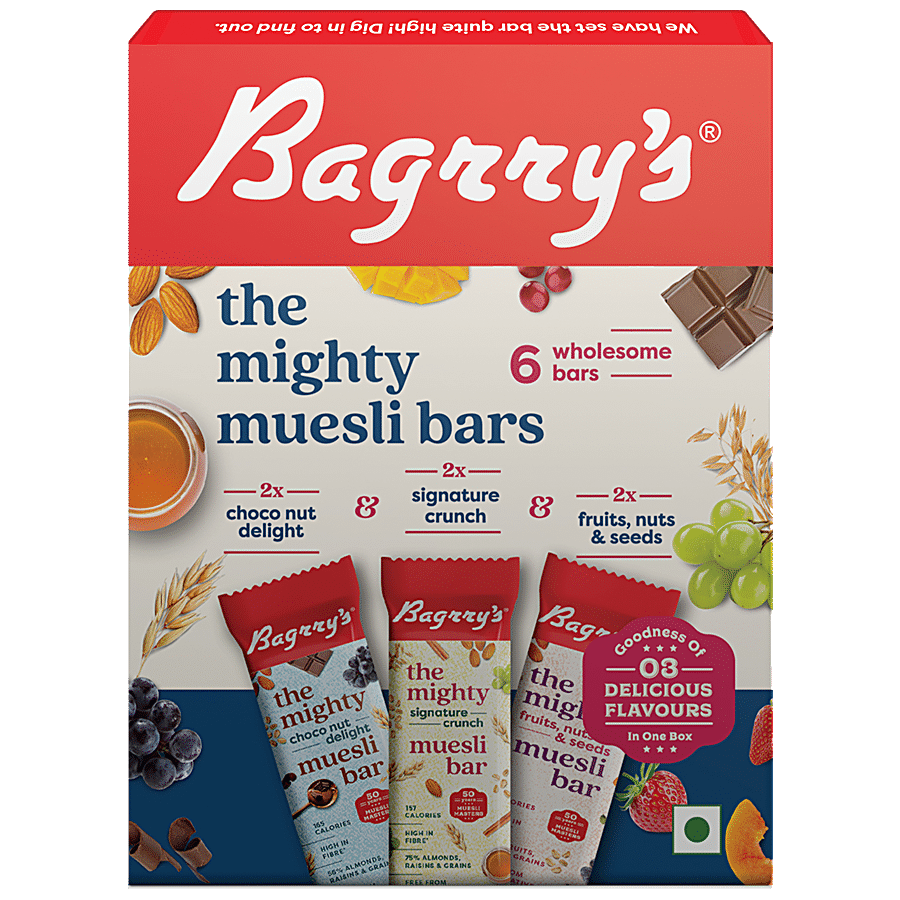 Bagrrys The Mighty Muesli Bars - Wholesome