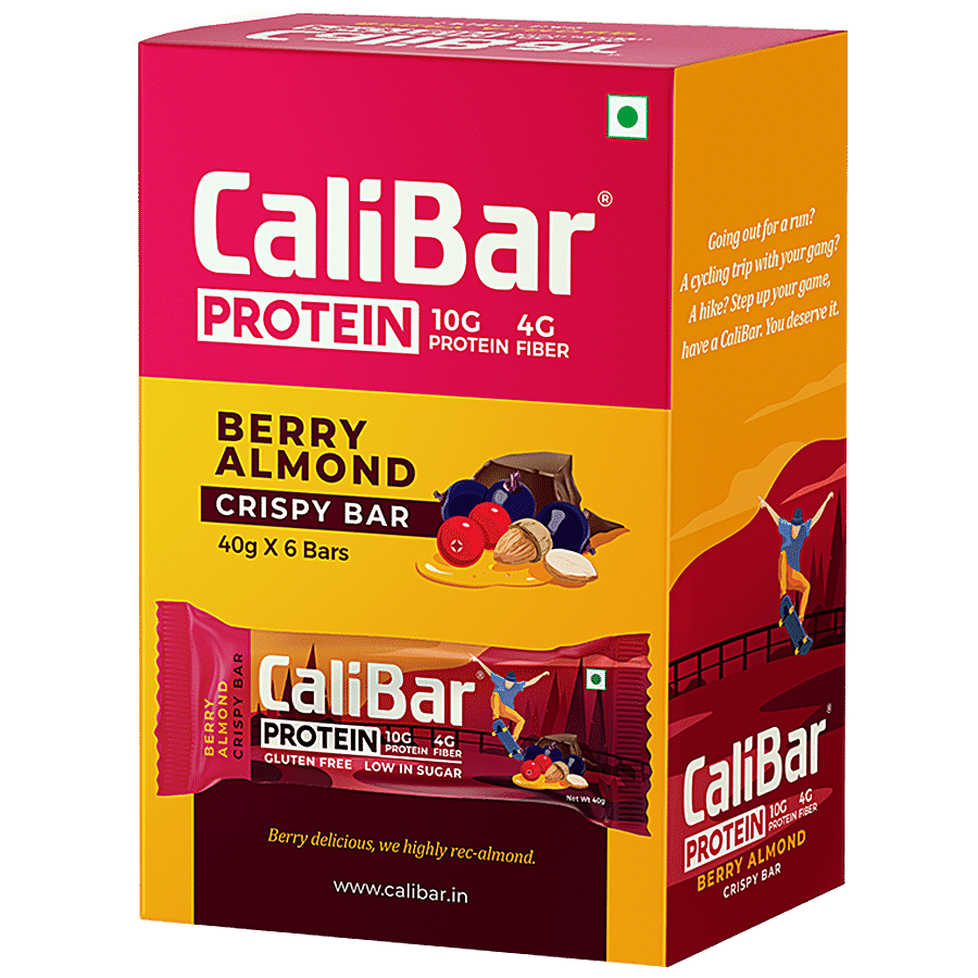 CaliBar Protein Bar - Berry Almond Crisp