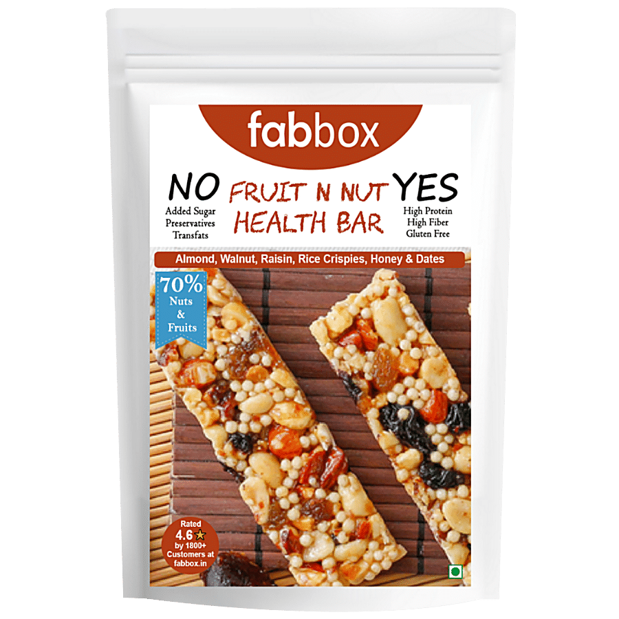 Fabbox Health Bar - Fruit & Nut