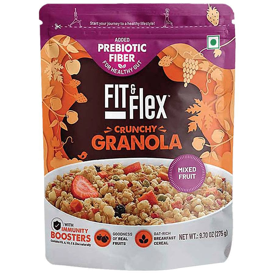 Fit & Flex Crunchy Granola - Mixed Fruit