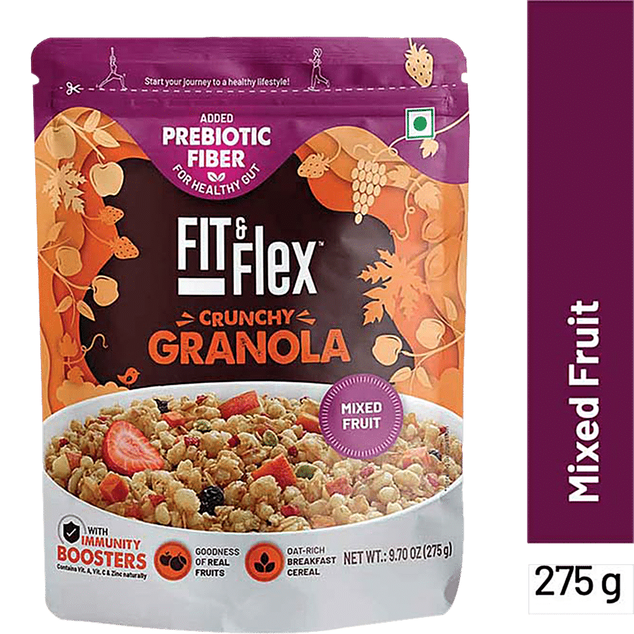 Fit & Flex Crunchy Granola - Mixed Fruit