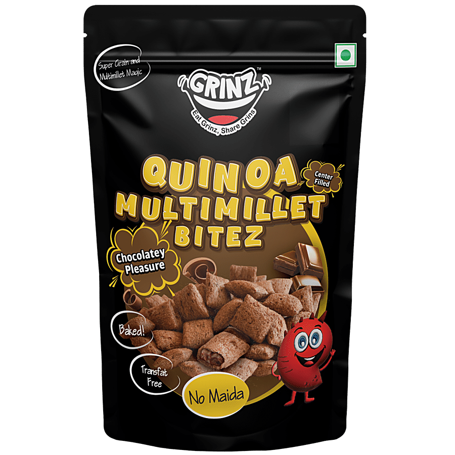 GRINZ Quinoa Multimillet Bitez - Chocolatey Pleasure