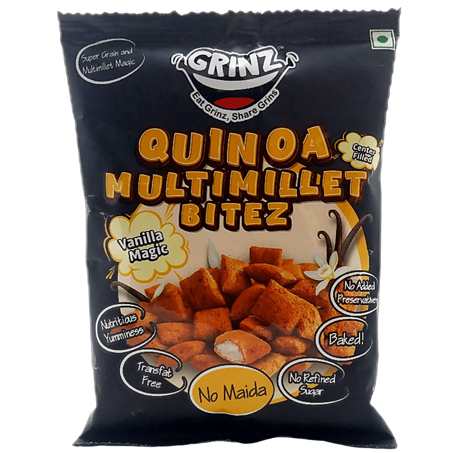 GRINZ Quinoa Multimillet Bitez - Vanilla Magic