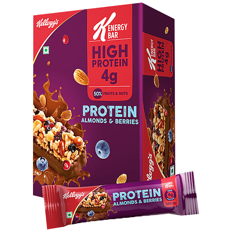 Kellogg's Kellogg's K-Energy Bar Pack - Protein Almonds & Berries