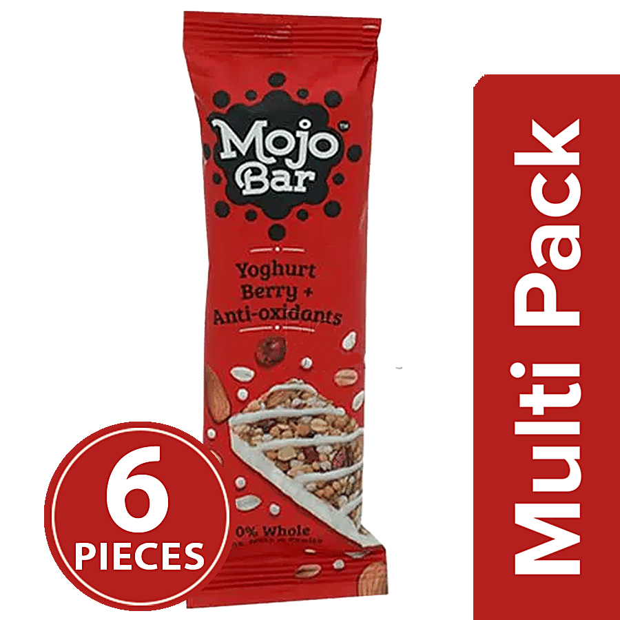 Mojo Bar Healthy Snack - Yoghurt Berry + Anti-Oxidants