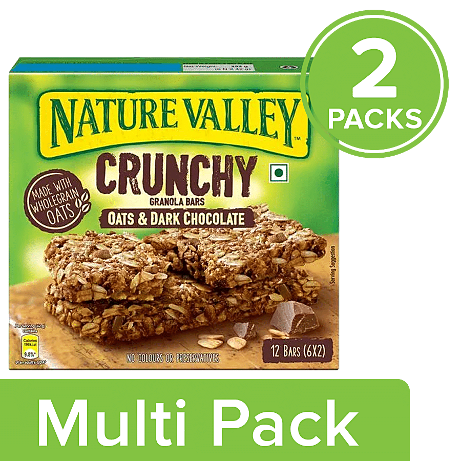 Nature Valley Crunchy Granola Bars - Oats & Dark Chocolate