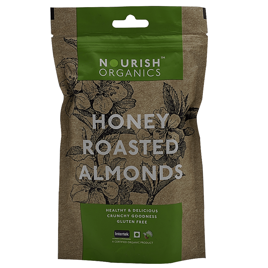 Nourish Organics Almonds - Honey Roasted