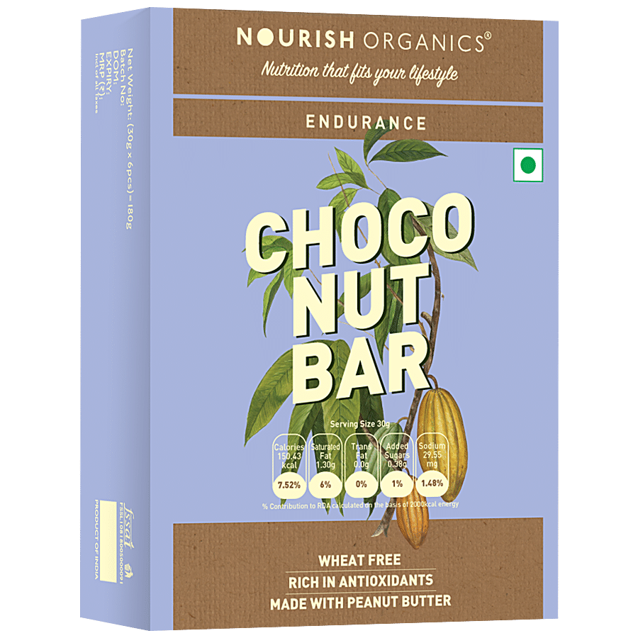 Nourish Organics Endurance - Choco Nut Bar