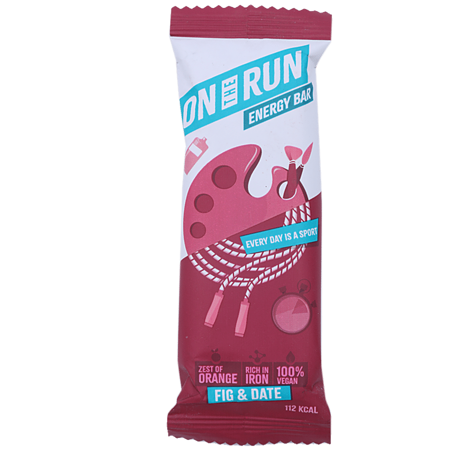 On The Run Energy Bar - Fig & Date