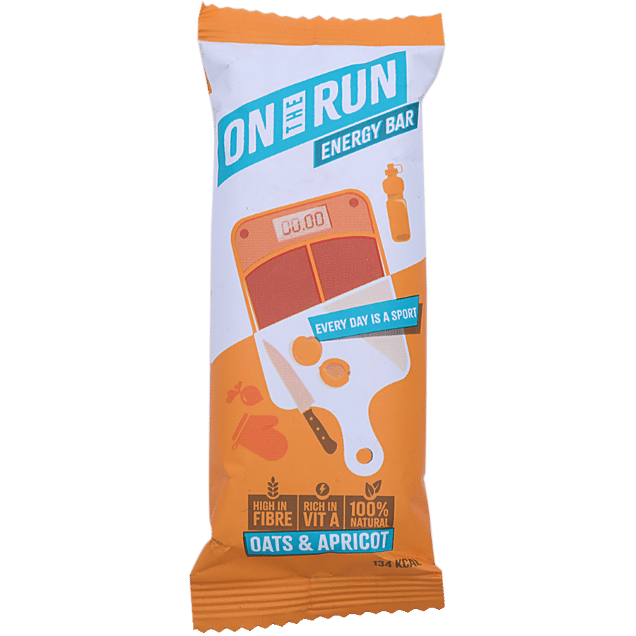 On The Run Energy Bar - Oats & Apricot