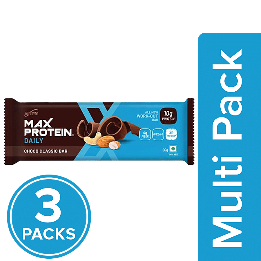 RiteBite Max Protein Choco Classic Bar