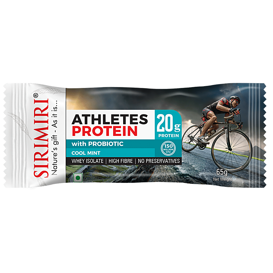 SIRIMIRI Athletes 20g Protein Bar - With Probiotic