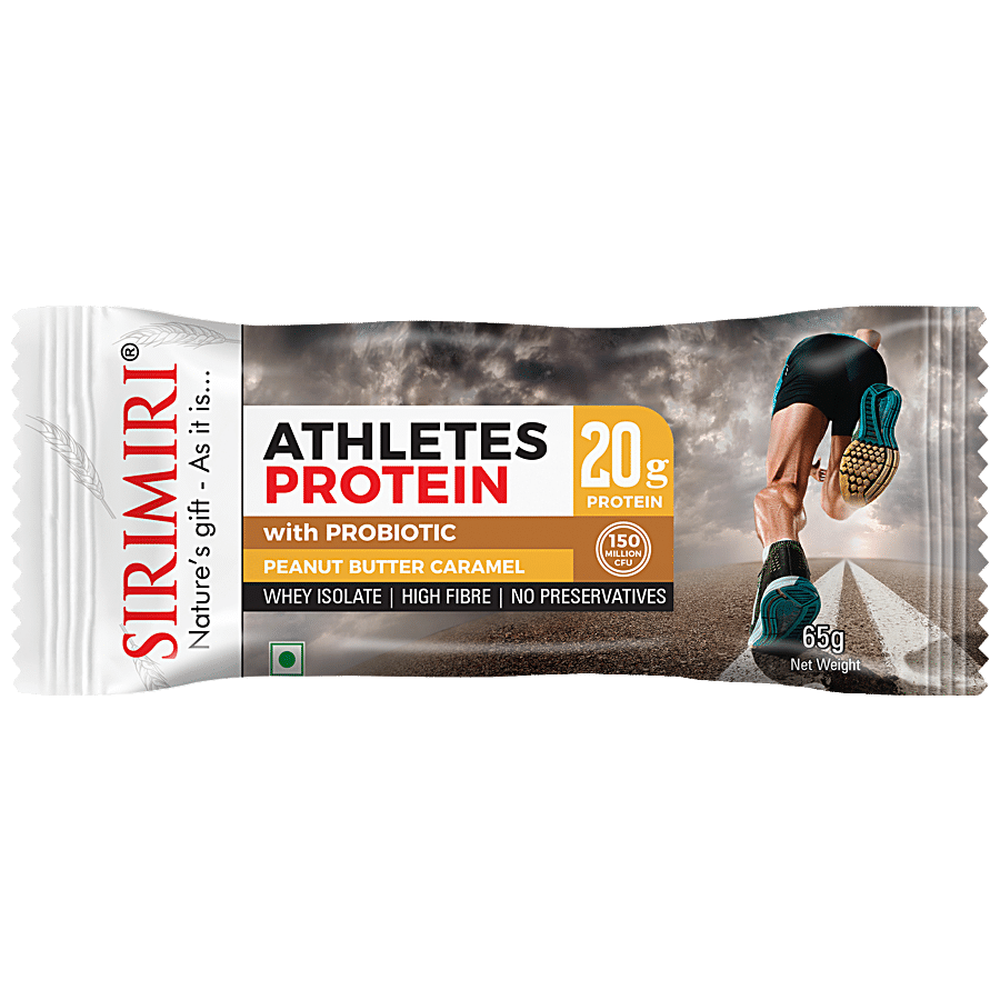 SIRIMIRI Athletes 20g Protein Bar - With Probiotic