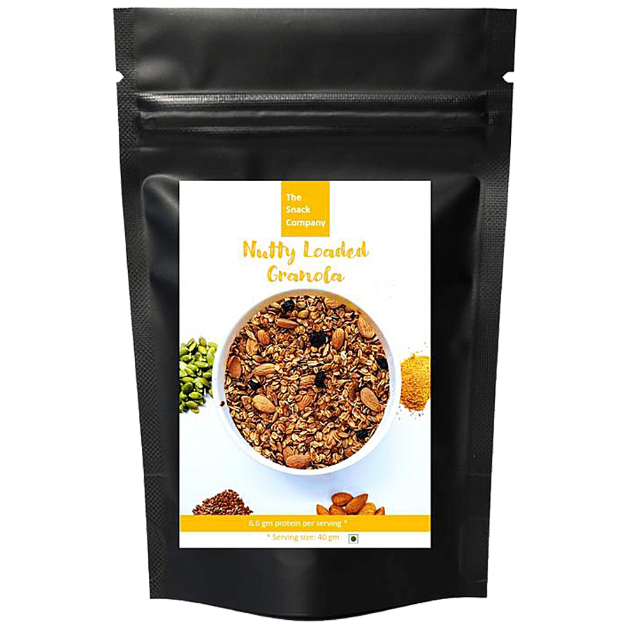 The Snack Company Nutty Loaded Granola - Rich In Protein