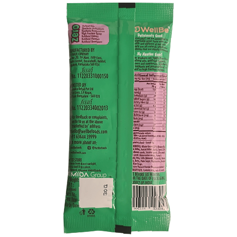 WellBe Wholesome Nuts & Seeds Snack Bar