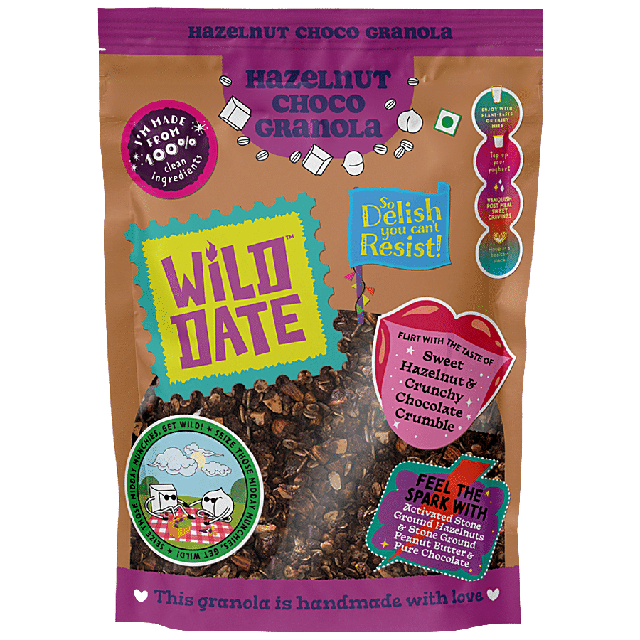 Wild Date Hazelnut Choco Granola - Gluten-Free