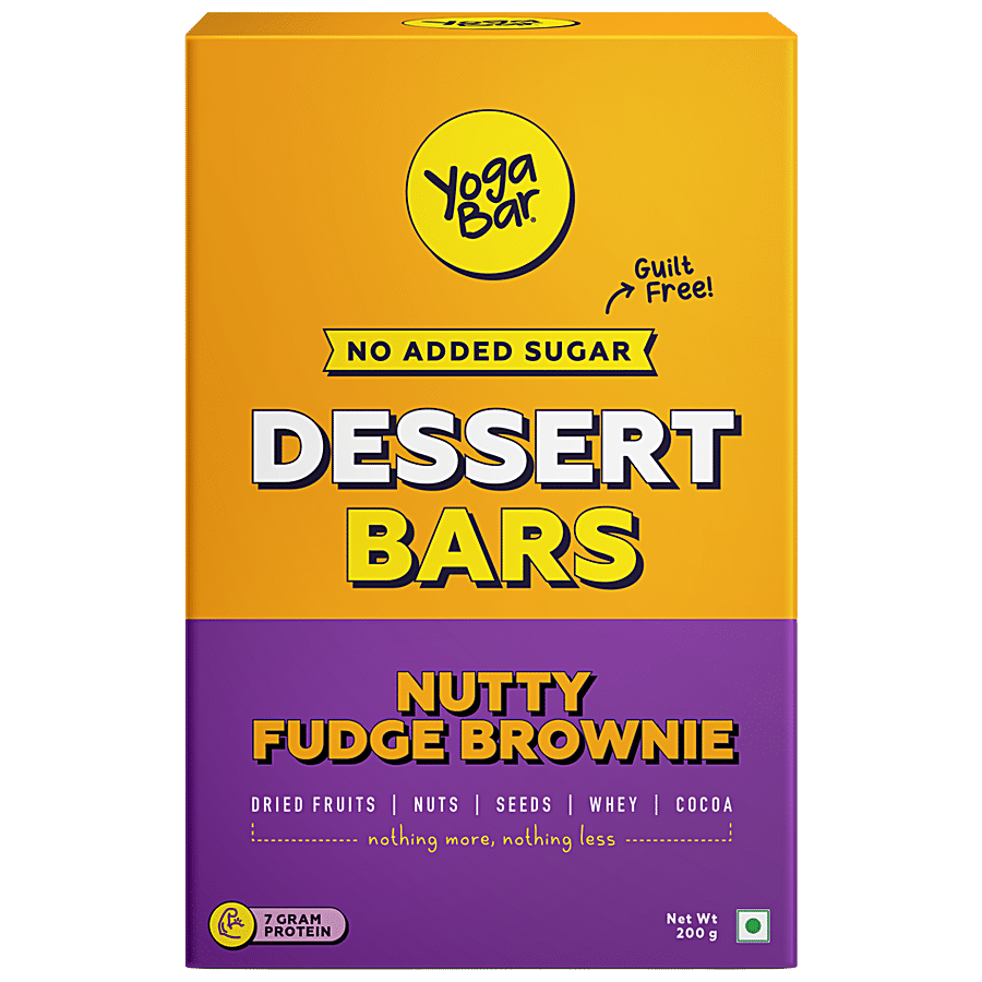 Yoga Bar Dessert Bar - Nutty Fudge Brownie