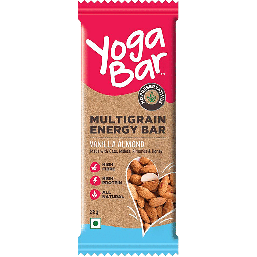 Yoga Bar Multigrain Energy Bar - Vanilla Almond