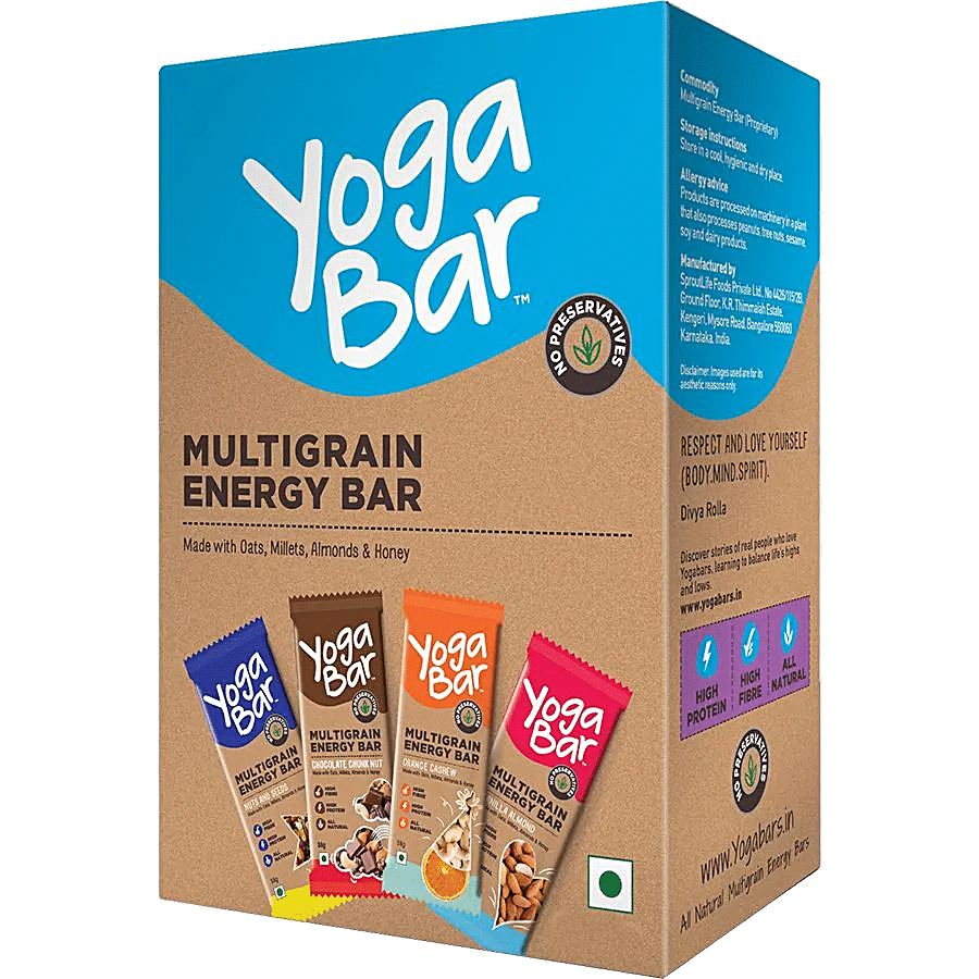 Yoga Bar Multigrain Variety Energy Bar - Chocolate