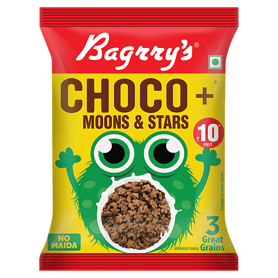 Bagrrys Choco+ Moons & Stars - With 3 Great Grains