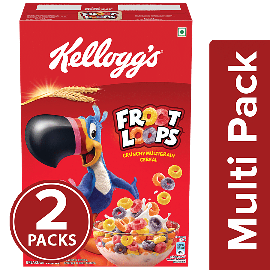 Kellogg's Froot Loops - Crunchy Multigrain Cereal