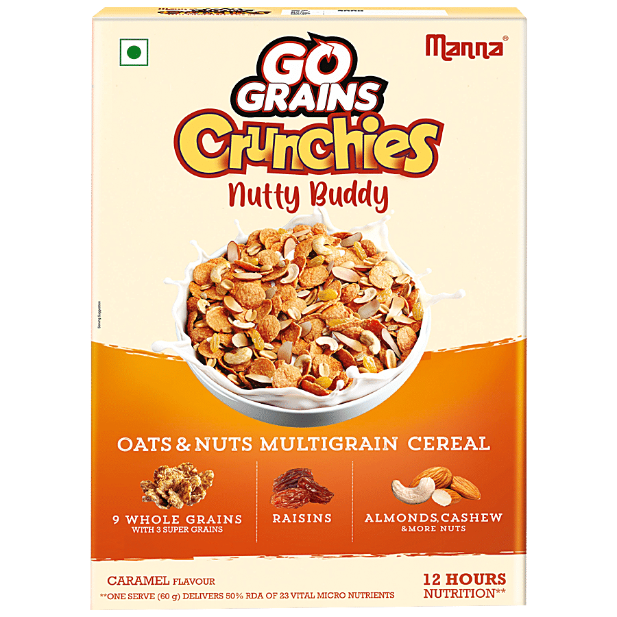 Manna Go Grain Crunchies - Nutty Buddy