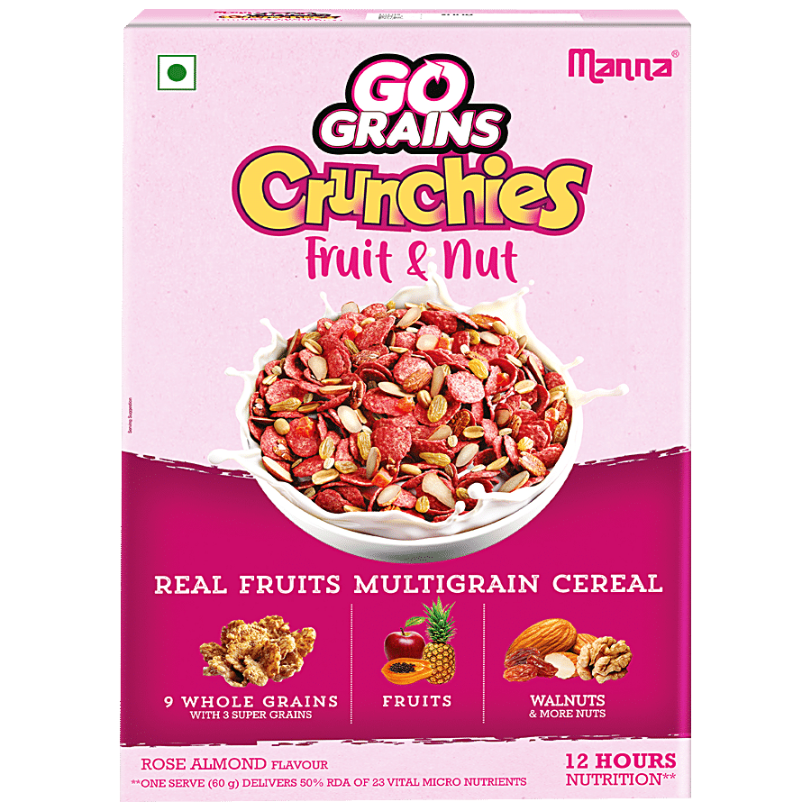 Manna Go Grains Crunchies - Fruit & Nut