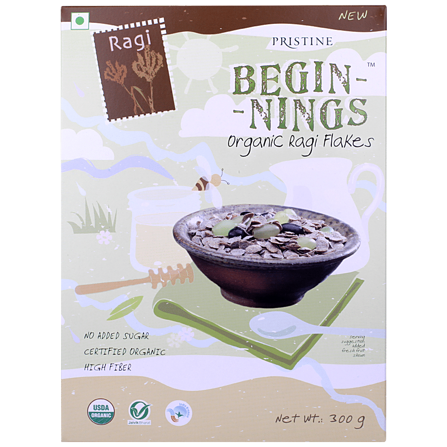 PRISTINE Beginnings - Organic Ragi Flakes