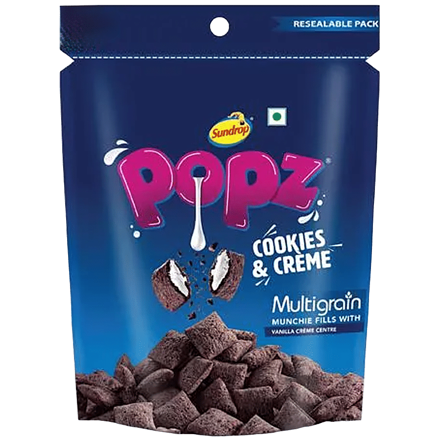 Sundrop Popz Cookies & Creme - Multigrain Munchie Fills