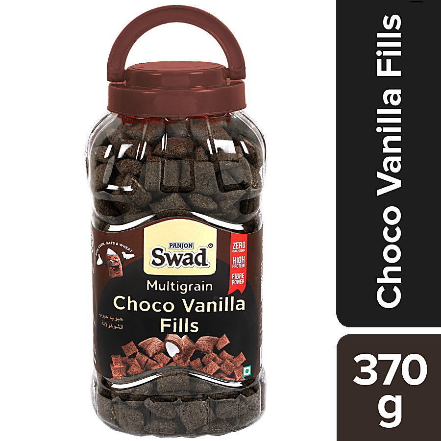 Swad Multigrain Choco Vanilla Fills Breakfast Cereal - Zero Cholesterol