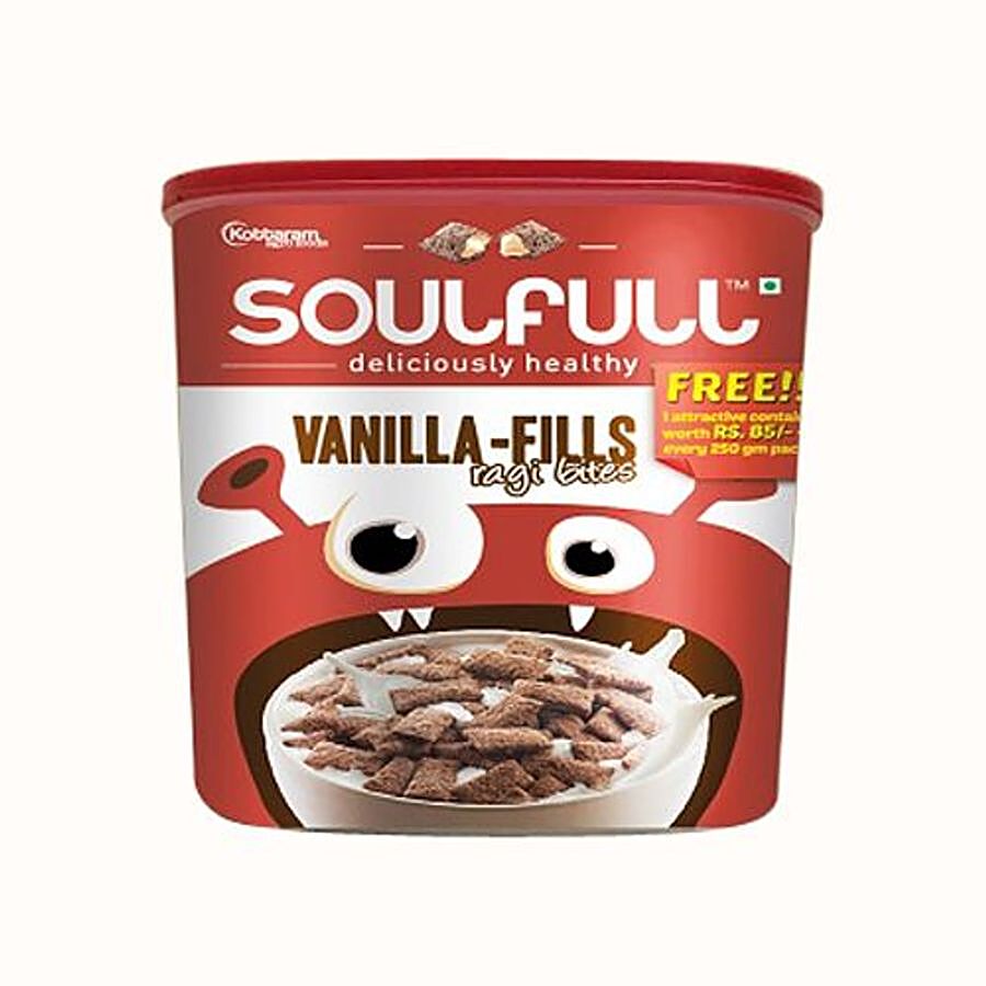 Tata Soulfull Deliciously healthy - Vanilla Fills Ragi bites