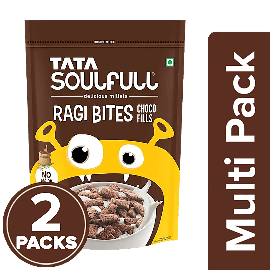 Tata Soulfull Ragi Bites Choco Fills - No Maida