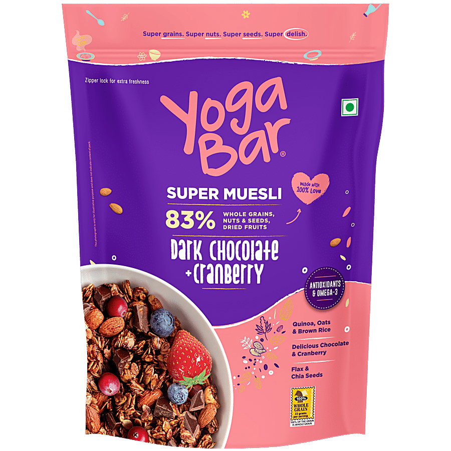 Yoga Bar Muesli - Dark Chocolate & Cranberry