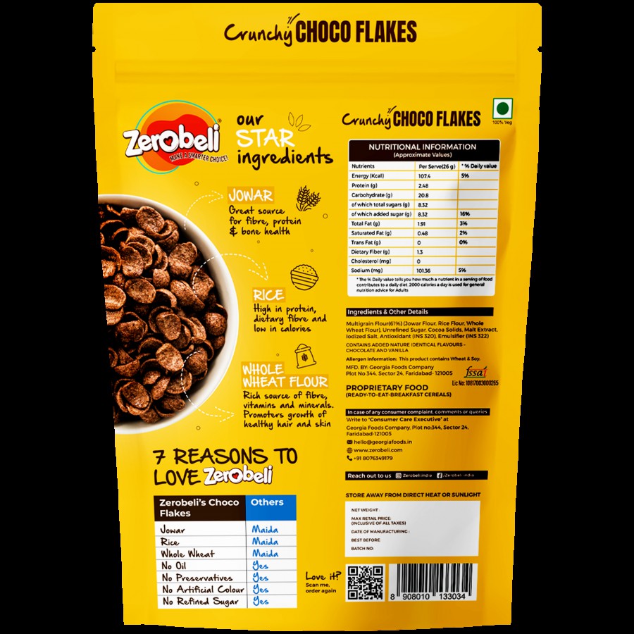 Zerobeli No Maida Choco Flakes