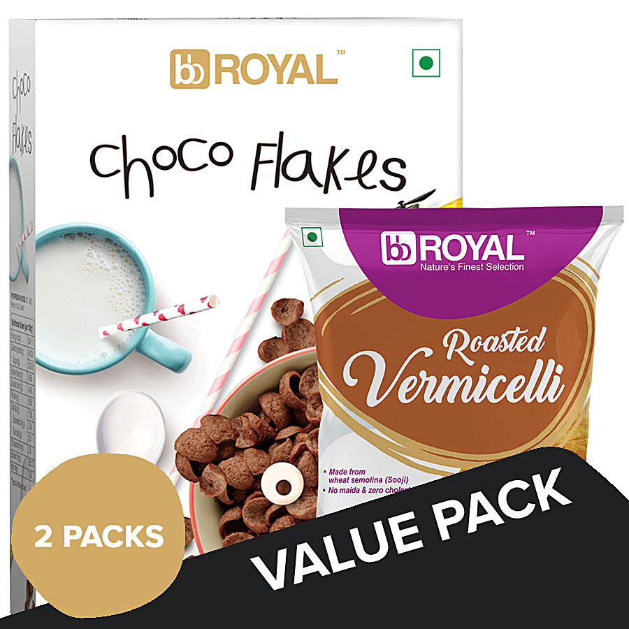 bb Royal BB Royal Choco Flakes 375 g + BB Royal Roasted Vermicelli 400 g