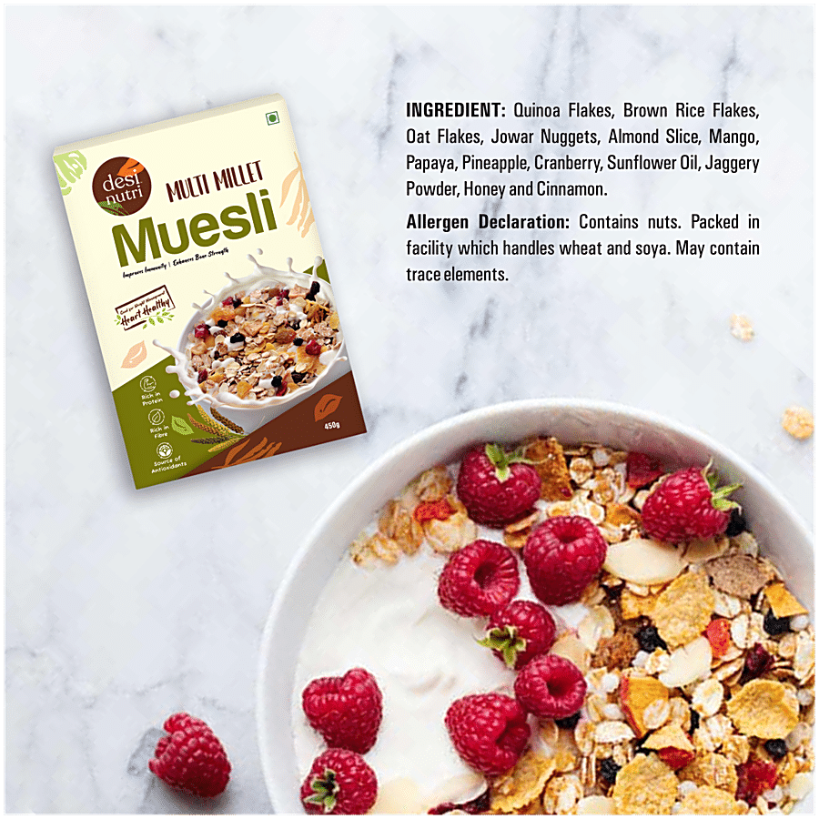 Desi Nutri Multi Millet Muesli