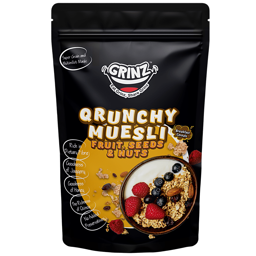 GRINZ Qrunchy Muesli - Fruits