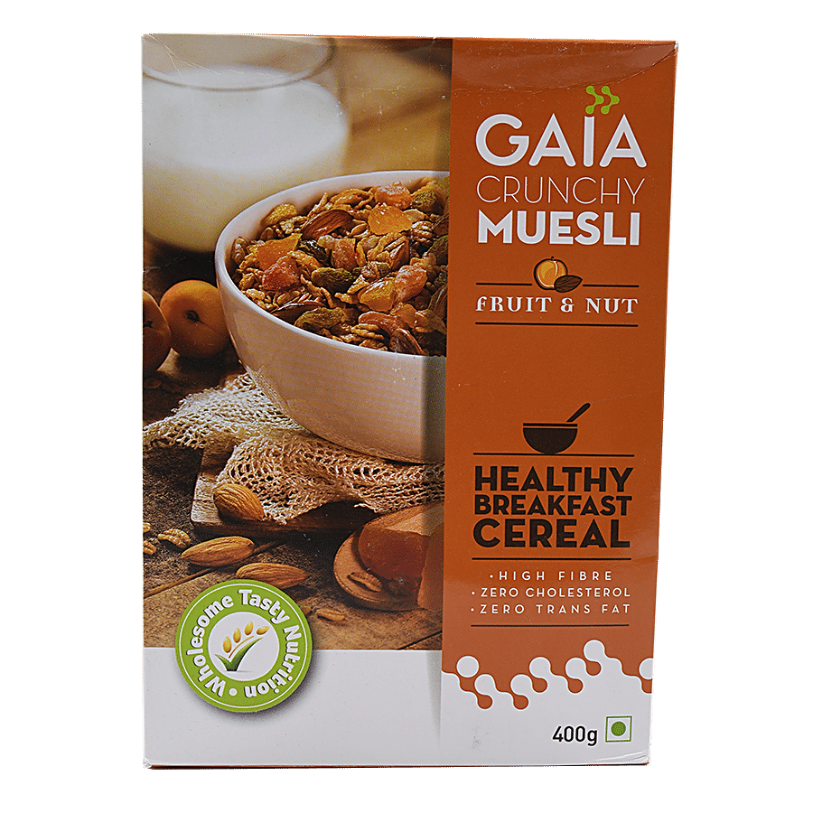 Gaia  Crunchy Muesli - Fruit & Nut Breakfast Cereal