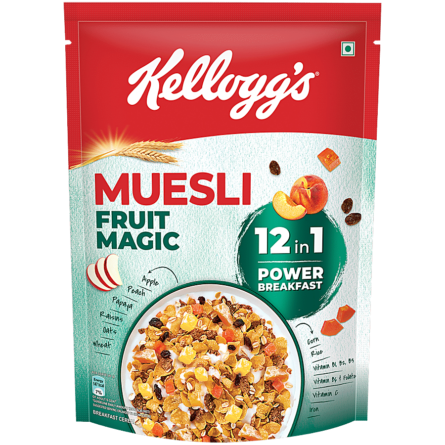 Kellogg's Muesli Fruit Magic - 12 In 1 Power Breakfast